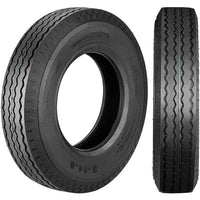 Garvee 4 PCS Trailer Tires 8-14.5 14PR Load Range G For Agricultural Terrains 14.5'' Rim Black