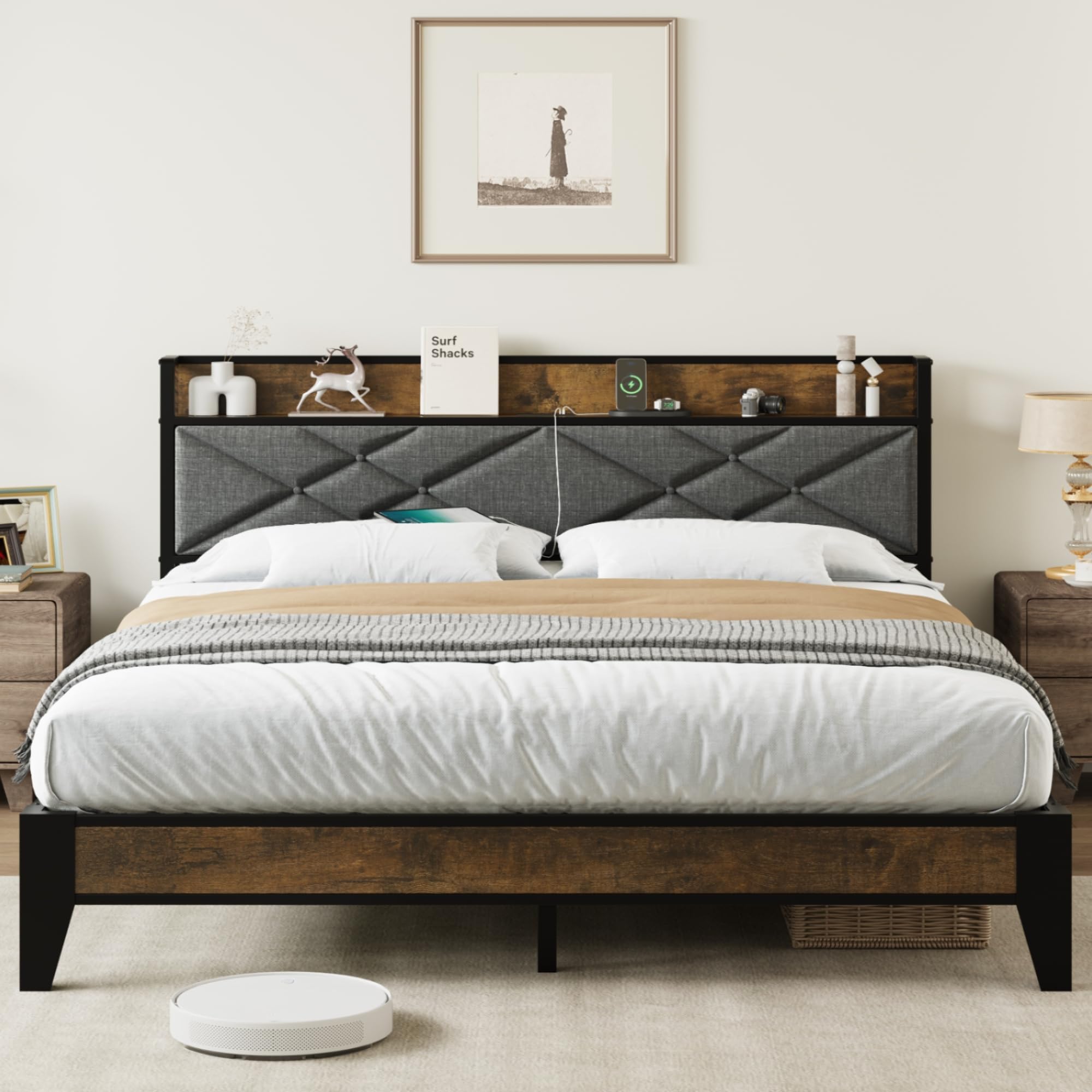 Wesley Allen Iron Beds 70407CB-MPF King Complete Laredo Headboard and  Footboard Bed | Baer's Furniture | Bed - Headboard \u0026 Footboard, image size:2000x2000