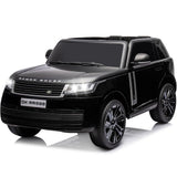 Garvee Ride - P Series: 24V 2-Seater Land Rover Ride-On Car For age 3+, With MP3, 3 Speeds, Remote Control, LED, 4-Wheel Suspension - Black - Black