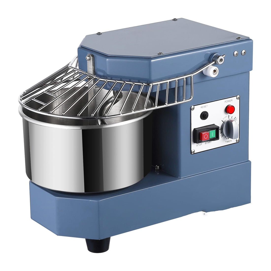 Commercial Dough Mixer 8Qt Capacity 450W Dual Rotating Dough Kneading Machine with Stainless Steel Bowl