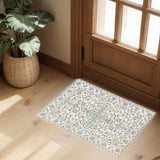 Garvee 2x3 Ft Boho Area Rugs, Modern Machine Washable Floral Rug for Living Room Bedroom, Ultra Thin Low Pile, Multicolor - Colorful