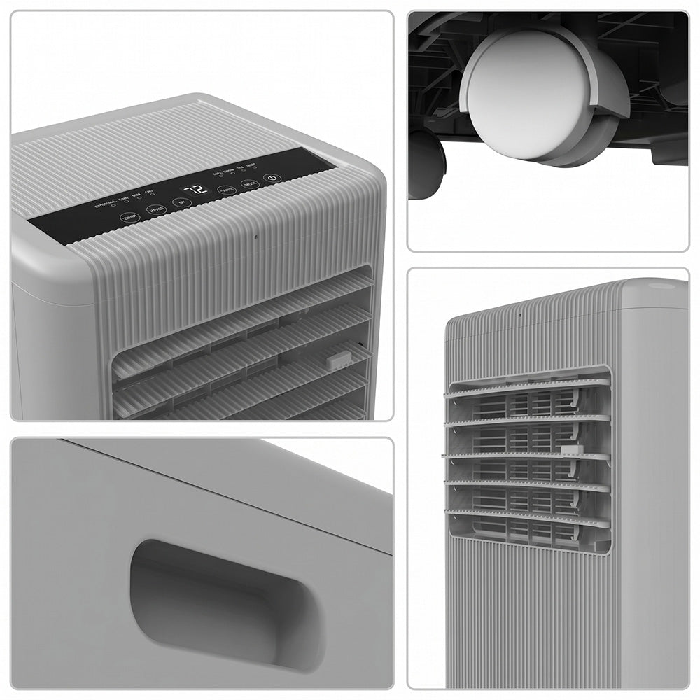 Garvee 10000 BTU Portable Air Conditioners with Remote Control, Portable AC for Room Up to 450 Sq. Ft., 3-In-1 Air Conditioner with Digital Display, Window Installation Kit, 24H Timer, Sleep Mode
