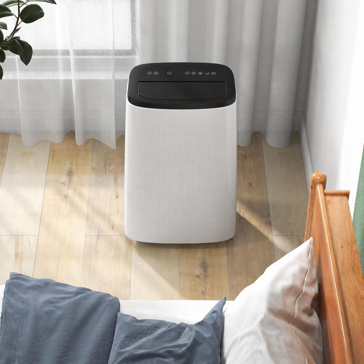Garvee 14000BTU Portable Air Conditioner for 700 Sq Ft Rooms, Sleep Mode & 3 Fan Speeds, Durable Design, Remote Control, Window Kit, Home & Office Use