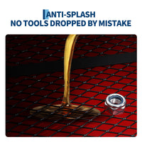 Garvee 20 Gallon Electric Oil Drain Pan with 110V Pump & 8 Ft Hose, Low Profile & T Folding Handle Oil Drain Cart for Truck Cars SUVs