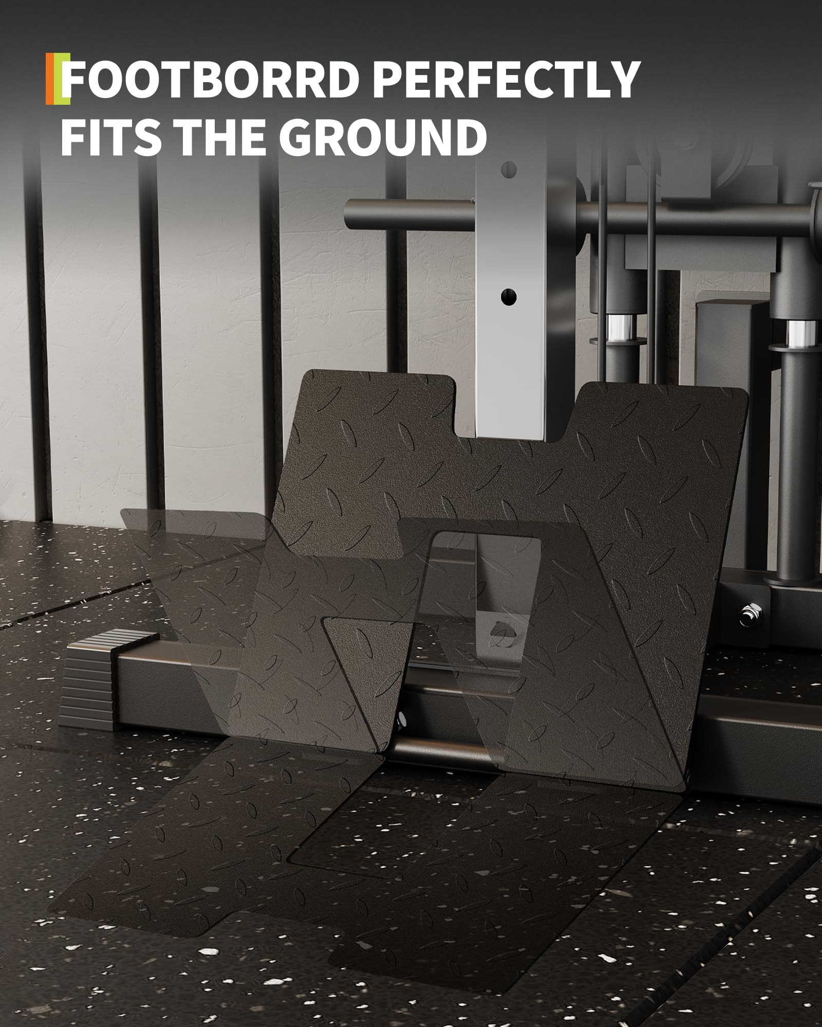 Garvee Wall Mounted Dual Pulley Cable Crossover Machine for Home Gym – 18 Adjustable Positions, 400LB Capacity, Heavy Duty Functional Trainer, Space-Saving Strength Training Equipment for Upper Body & Lat Pulldown, Black