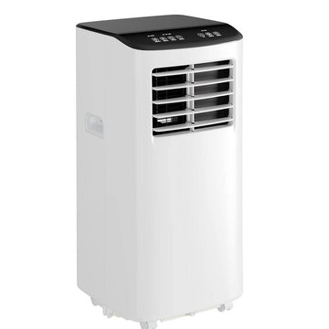 Garvee Portable Air Conditioner - 8,000 BTU, Cools Up to 350 Sq.Ft, 3-In-1 Functionality (Cooling, Dehumidification, Fan), Full-Function Remote Control, Includes Window Kit, White