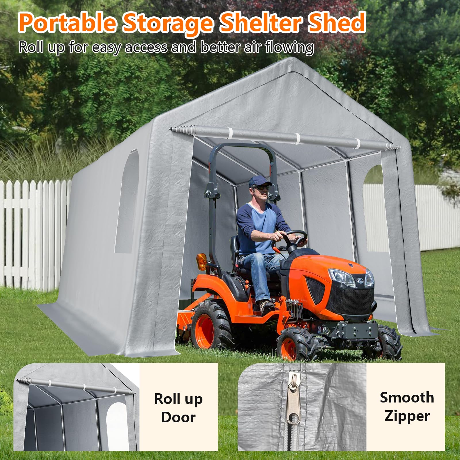 GARVEE 10'x20' Heavy Duty Carport - Ultimate Protection for Your