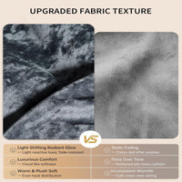 Garvee Electric Blanket King Size with Dual Controls, 4 Heat Settings & 10H Auto Off, Velvet Soft Heating Blankets, ETL Certified, Heated Blanket King Size, Machine Washable, 90"x100" Grey