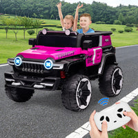 12V 2-Seater Kids Ride On Car with Remote Control & Music