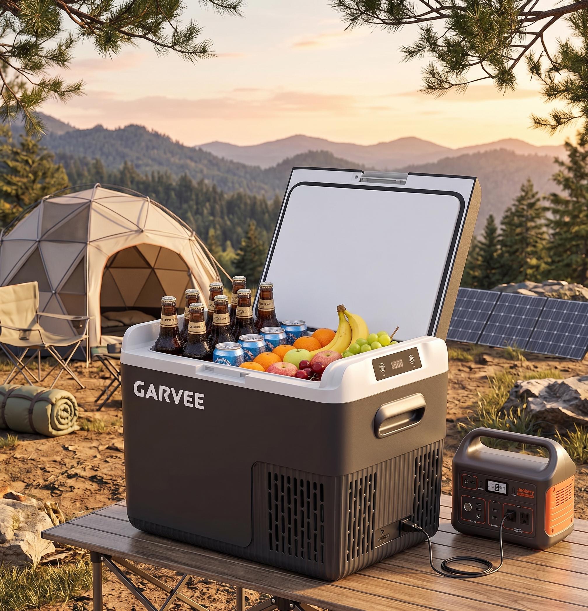 Garvee Car Refrigerator 19QT Portable Freezer Compressor Electric