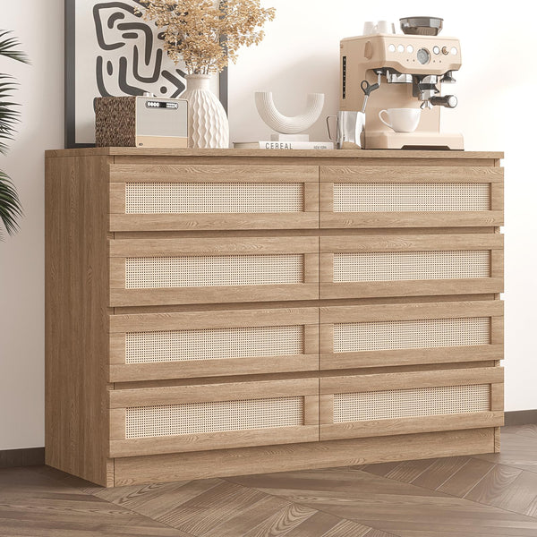 GARVEE 8 Drawer Double Dresser - Versatile Storage Solution