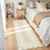 Garvee 2x6 Washable Runner Rug Non Slip Soft Kitchen Laundry Rug Beige Stain Resistant - Beige
