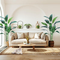 Garvee Set of 2 6FT Artificial Bird of Paradise Plant Fake Palm Tree with 17 Trunks for Indoor Outdoor