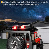 Garvee 51" x 36" Universal Roof Rack Basket With Waterproof Luggage Bag and Combination Lock For SUVs Trucks Vehicles, 200 Lbs Capacity, Black