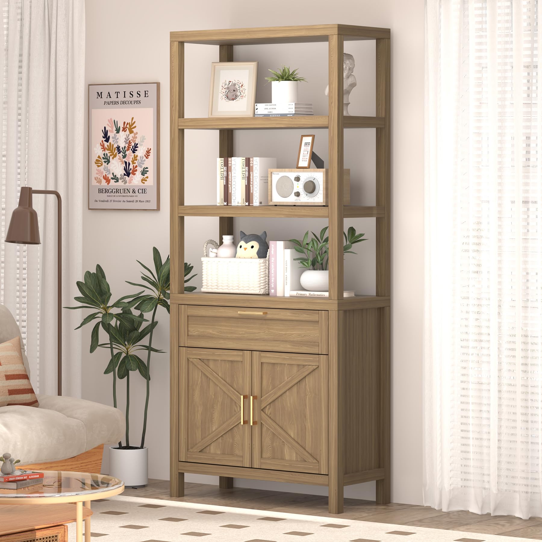 Kaos Bookcase with Storage by Bonaldo • room service 360°, image size:1800x1800