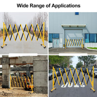 16FT Metal Expandable Barricade, Folding, Retractable Gate
