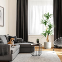 Garvee 5ft Artificial Dracaena Tree, Realistic Fake Tall Dracaena Plant for Indoor Décor, Adjustable Lifelike Faux Tree for Photo Backdrops, Nursery, Living Room, Office