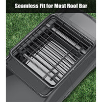 Garvee Universal Roof Rack Carrier Basket, 51"x36"x5", 200 LBS Capacity, Heavy Duty Rooftop Cargo Rack, for SUVs, Trucks, Vehicles, Balck