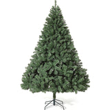 Garvee 9ft Christmas Tree with Premium Artificial Spruce Christmas Tree with 2468 PVC Branches, Metal Hinges, Collapsible Base, Adjustable Shape, Indoor & Outdoor Use - Without Lights
