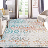 Garvee Area Rug 5x7 Washable Non-Slip Soft Indoor Vintage Low Pile Moroccan Distressed Carpet - Multicolor
