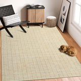 Garvee Washable Rug 4x6 Modern Rug Contemporary Abstract Rug for Living Room Soft Low Pile Floor Cover Artistic Abstract Modern Interior Rug Non-Slip Foldable Thin Rug for Bedroom Nursery Yellow - Yellow