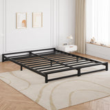 Garvee 6 Inch Full Size Metal Platform Bed Frame with Steel Slat Support, Mattress Foundation and No Box Spring Needed, Easy Assembly, Black (Full) - Black