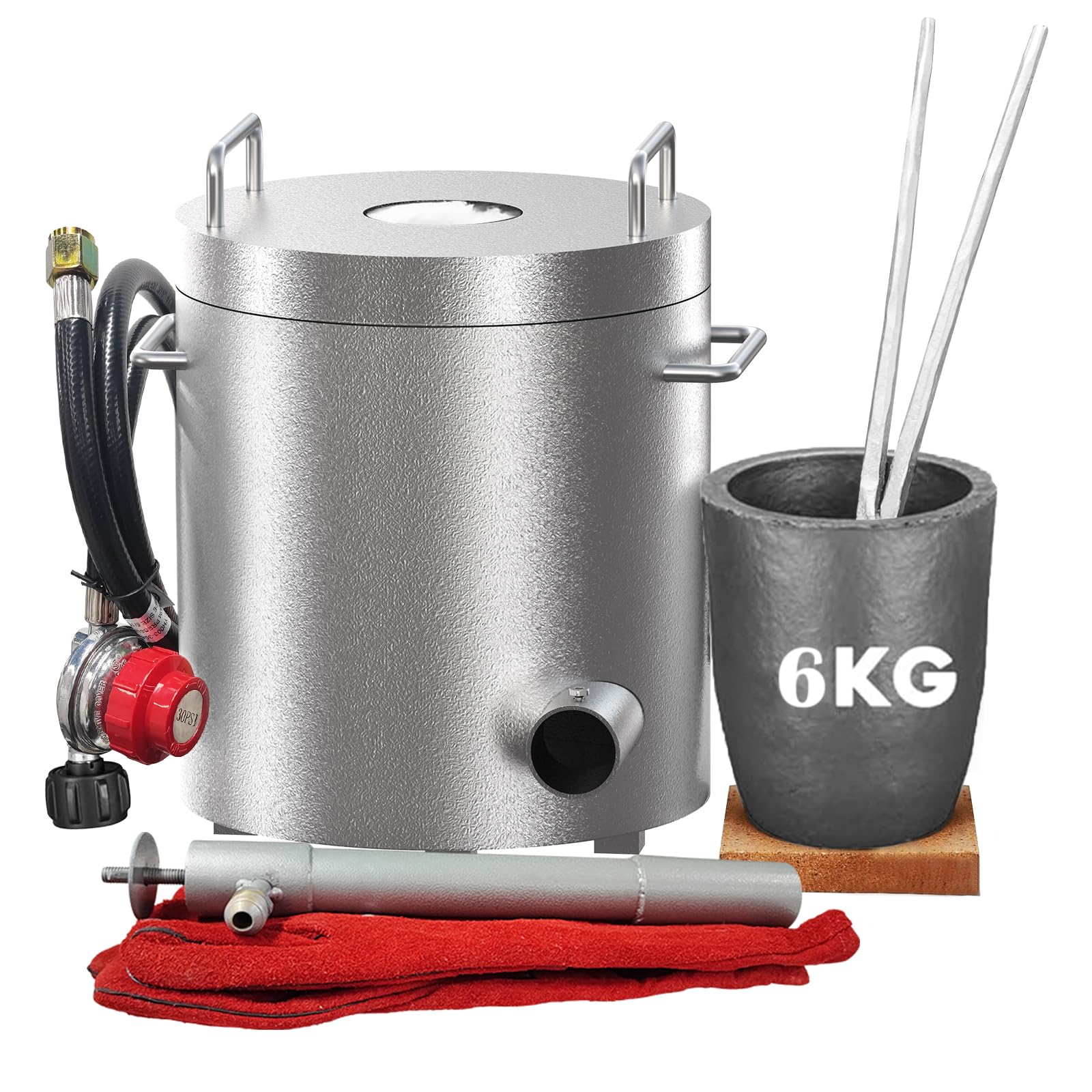 Garvee 6KG Propane Melting Furnace Kit | 250K BTU Foundry