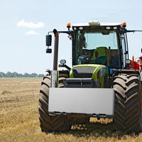Garvee 3/8" Skid Steer Attachment Plate, Universal Quick Attach Adapter Mount Plate, Fits Kubota John Deere and Bobcat Skid Steer Tractor