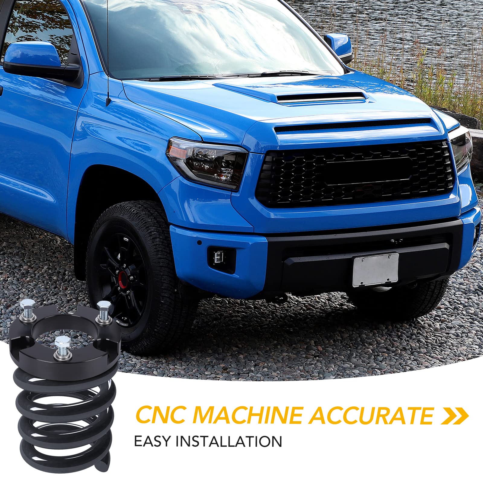2 Inch Leveling Lift Kits Front Strut Spacer for 99-06 Tundra