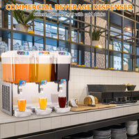18x3L Commercial Beverage Dispenser, 380W, Stainless Steel