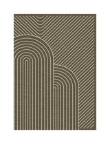 Garvee Large Washable Area Rug Non-Shedding Soft Low Pile for Living Room Bedroom Dining Room Home Office Neutral Color - Camel
