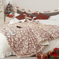 Garvee Heated Blanket Queen Size, Electric Blanket Dual Control Soft Double Sherpa with 4 Heating Levels & 10H Auto Off, Over-Heat Protection, Machine Washable, ETL Certification, Pink 84"x90"