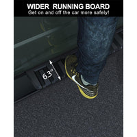 Garvee Running Boards 6.3 Inches Compatible with Dodge Ram 1500 2019-2023(New Body Style Only) Quad Cab/Extended Cab,Aluminum Side Steps Nerf Bars