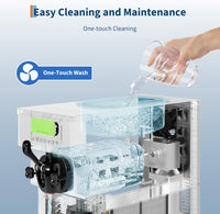 Garvee 1400W Single Flavor Commercial Soft Ice Cream Maker, 2.8-5.3 Gal/Hr Soft Serve Ice Cream Machine with 5-Inch Display, Easy to Operate, Self-Cleaning, High Productivity for Restaurant Snack Bar, 115V