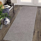 Garvee Area Rug 2x6 Modern Runner Rug Indoor Chenille Washable Rug Entryway Runners Boho Vintage Hallway Runner Rug Non-Slip Foldable Long Rug Bedside Laundry Kitchen Thin Rug Runners Khaki - Khaki