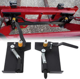 Garvee Universal Skid Steer Quick Tach Adapter - 3500LBS Capacity, Heavy Duty 50-Grade Steel, Rust-Resistant, Easy Installation, for Buckets, Plows, Forks, Trailers