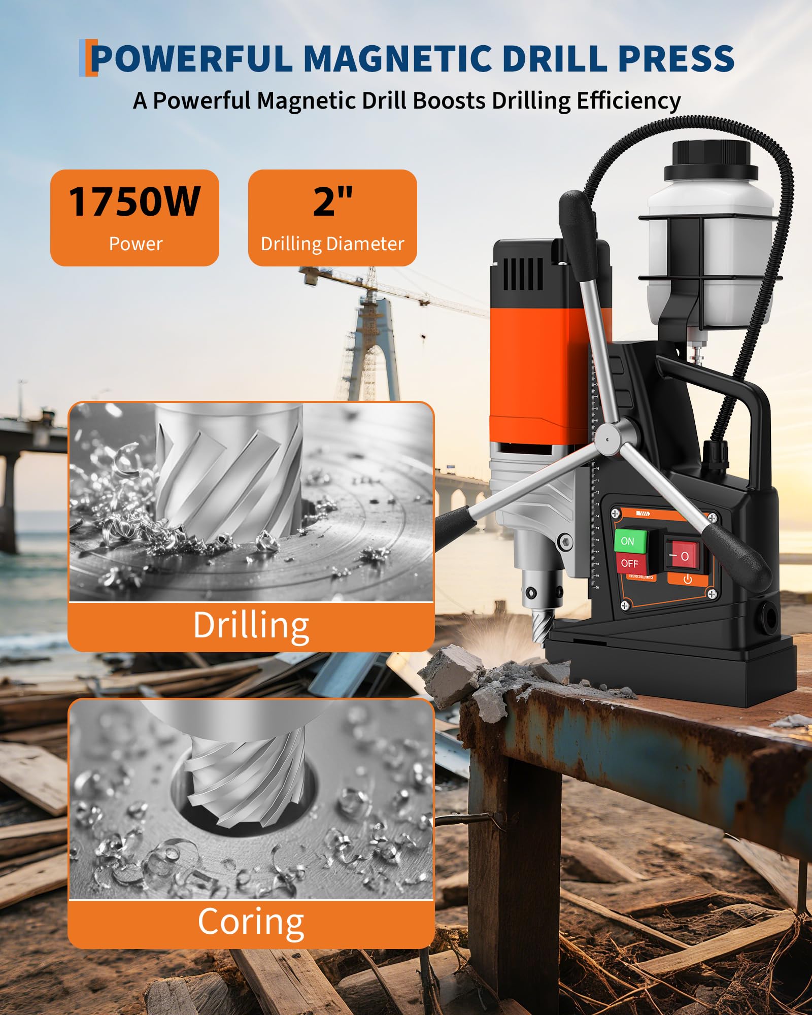 Magnetic Drill - Powerful Precision | Garvee