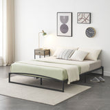 Garvee 10 Inch Metal Platform Full Size Bed Frame with Sturdy Steel Slats Support, Mattress Foundation, No Box Spring Needed, Easy Assembly, Black (Full, 10 Inch) - Black(10inch)