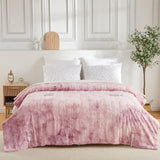 Garvee Heated Blanket Electric Queen, Soft Tufted Electric Blanket, Machine Washable Thicken Velvet Heating Blanket with Dual Control, 5 Heating Levels, 10 Hour Auto-Off, 84"x90", Pink - pink