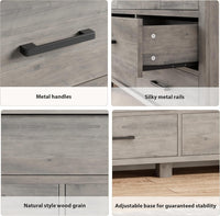 Garvee Dresser for Bedroom with 7 Drawers, Storage Chest of Drawers with Metal Handle, Wooden Dresser Organizer for Living Room,Closet,Entryway,Nursery