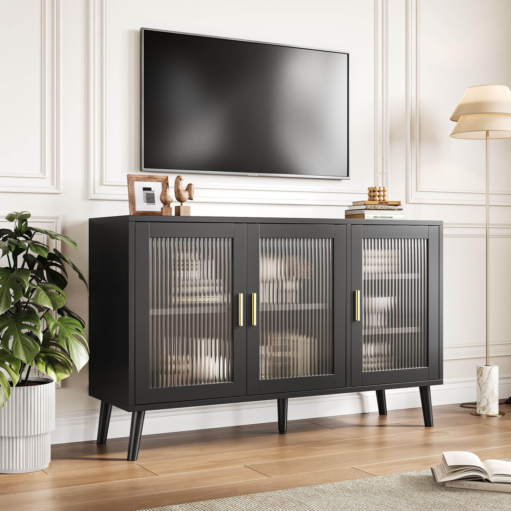 GARVEE Buffet Cabinet with Storage - Versatile Sideboard for