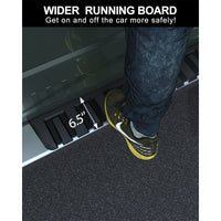 Garvee Running Boards for 2019-2022 RAM 1500 Quad Cab New Body Style - 6.5 Inch/Stainless Steel