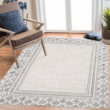 Garvee Area Rugs 5x7, Washable Rug, Foldable Rug for Bedroom Non Shedding Living Room Anti Slip Rubber,Easy Care, Pearl Velvet Washed Back Folding Gray Printed Carpet for Dining Room Creative Streak Pattern - Gray