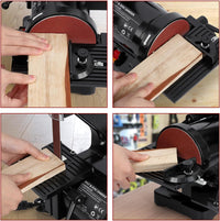 2.1A Woodworking Bench Sander, 1x30 Inch Belt, 5 Inch Disc