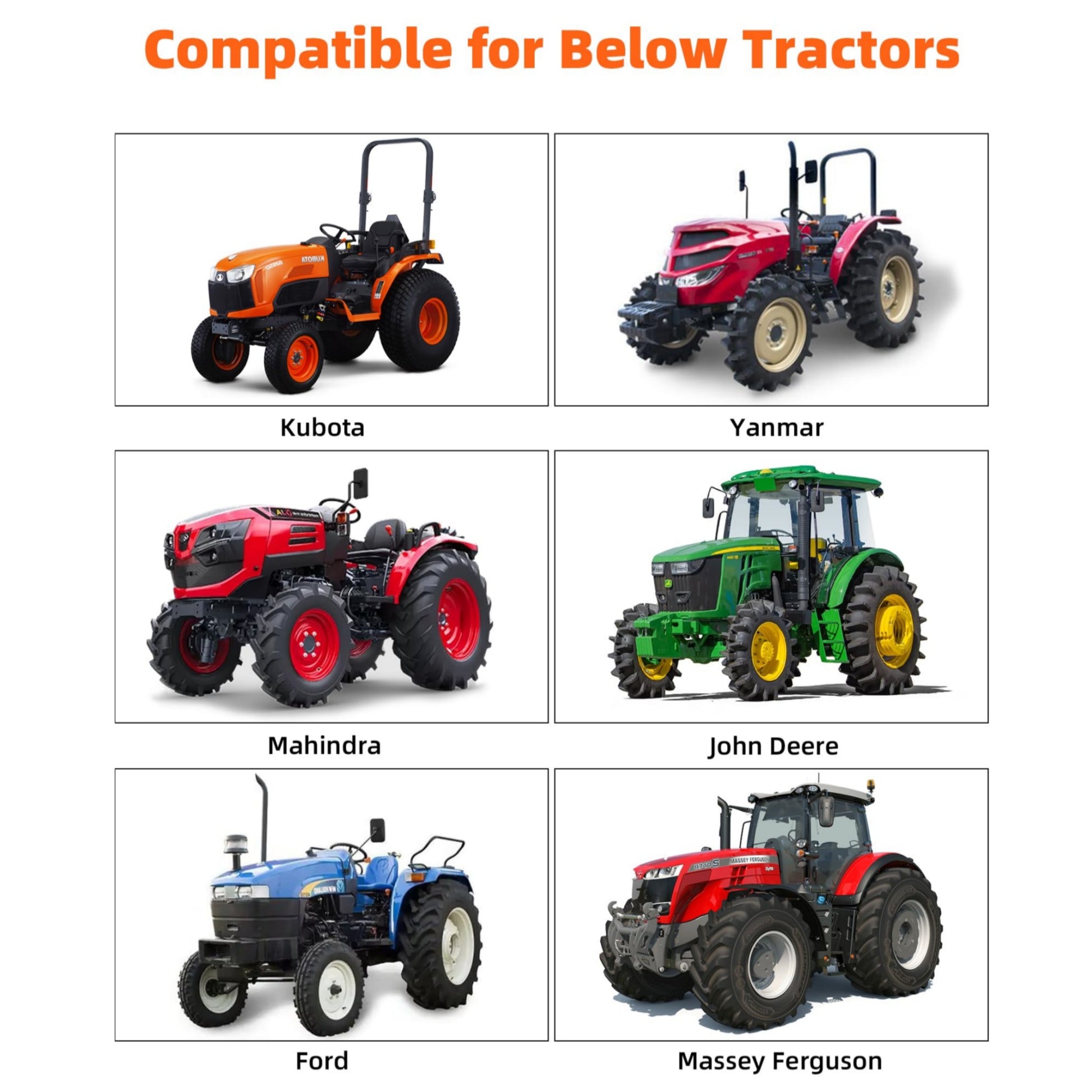 Garvee 3-Point Tractor Pallet Fork 1500LBS Capacity - Adjustable Heavy-Duty Fork Attachment for Skid Steer, Front Loader - High Strength Steel Construction