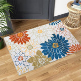 Garvee Area Rug 3x5 Washable Rugs for Living Room Non-Slip Bedroom Rug Non-Shedding Soft Low Pile Carpet for Dorm Nursery Office, Beige - Beige