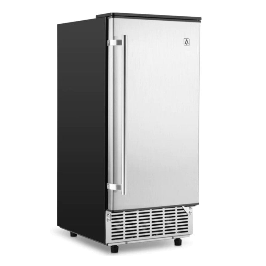 85Lbs Commercial Ice Maker Machine Stainless Steel Undercounter Freestanding Ice Maker