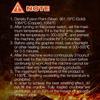 Garvee 1+3 KG Gold Melting Furnace Set,2100 °F Digital Electric Melting Furnace with 2 Crucibles,Temperature Control for Melt Scrap, Silver, Gold, Copper, Aluminum 110V