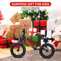 Garvee Balance Bike Lightweight Toddler Bike for 2-6 Year Old Boys and Girls - No Pedal, Adjustable Handlebar and Seat, Aluminium, EVA Tires - Black