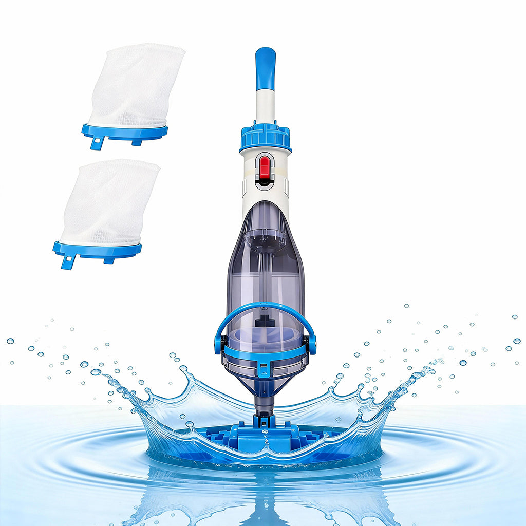 Garvee Handheld Pool Vacuum, Quick Charge & 60min Longer Continous Running Time, Cordless Rechargeable Pool Vacuums Cleaner for Above & In-ground Pools